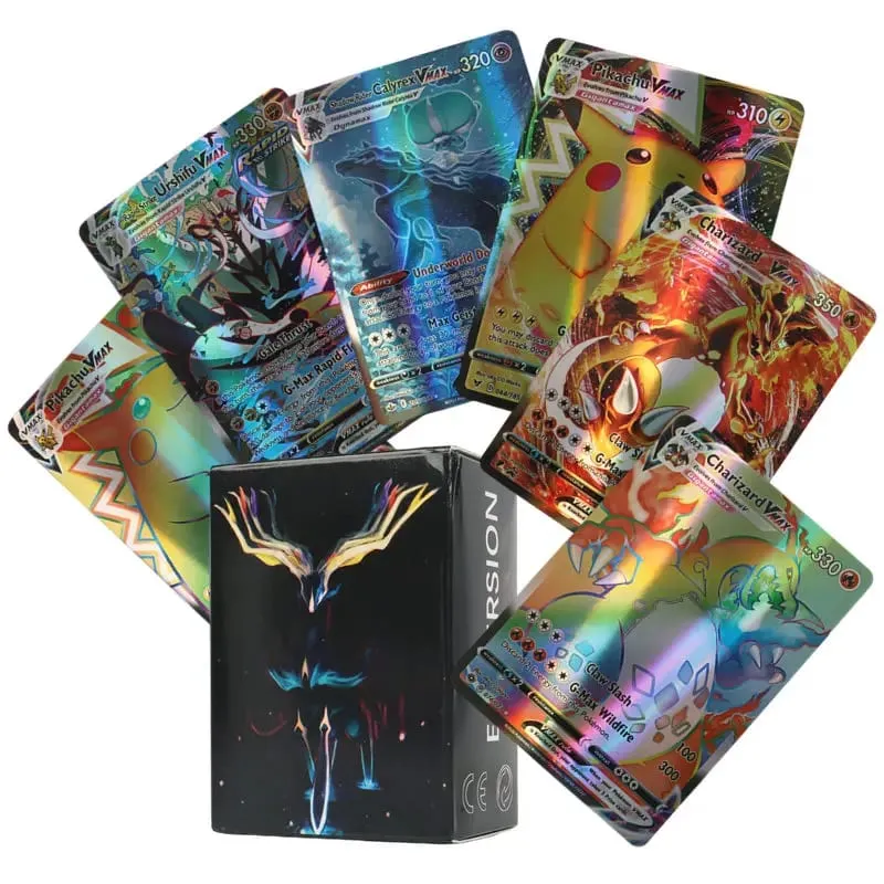 60/100Pcs Pokemon Shiningการ์ดภาษาอังกฤษรุ่นMEGA GX Vmaxแท็กEX Proxyคอลเลกชันการ์ดของเล่นเด็กของขวัญ — image 13