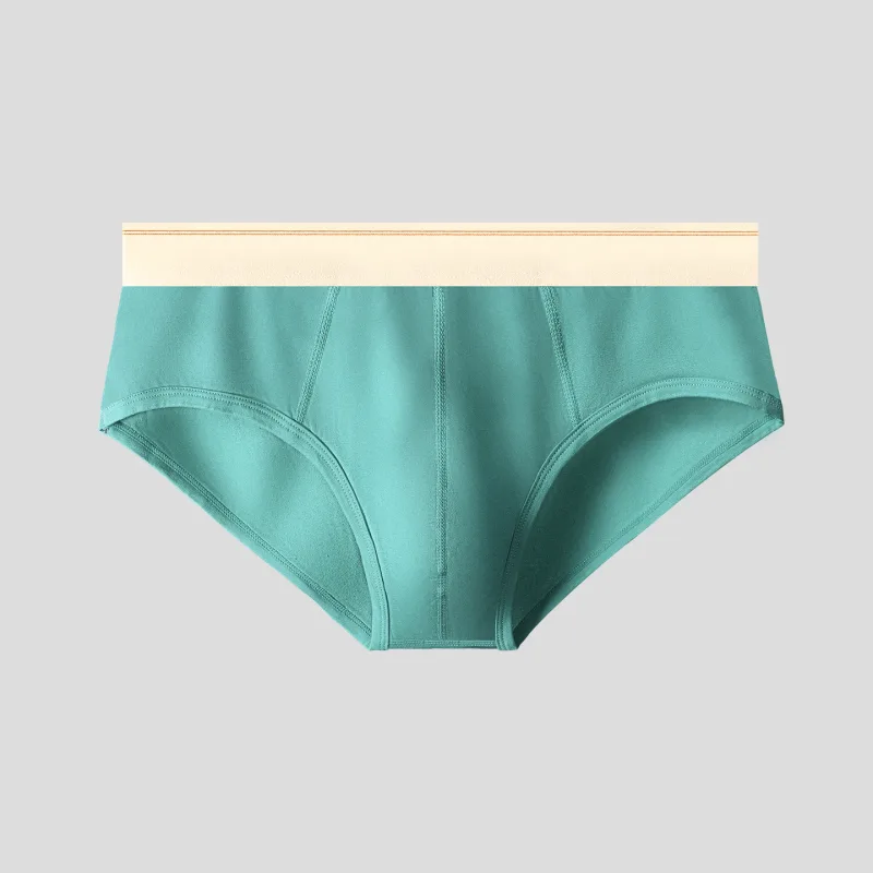 Cuecas triangulares masculinas de algodão puro, respiráveis e confortáveis, cintura média, suaves e macias para a pele, cuecas adolescentes — image 28