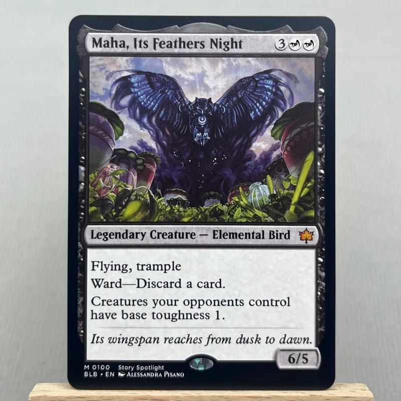 BLB BLC MH3 OTP HOLO7-Ⅰ02 Carte TCG Proxys Three Tree City Ygra Eater of All Maha the Its Feathers Night