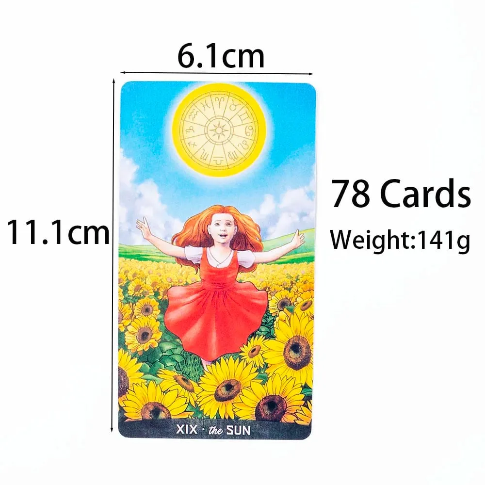 Gregory Scott Tarot Mazzo da 78 carte per giochi da tavolo di divinazione con visioni inglesi, intrattenimento per feste e attività ricreative sul desktop — image 4