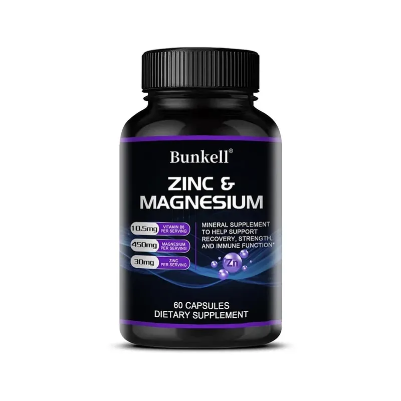 Zinc + Magnesium Supplement Strong Bones Teeth Heart Nerves Enhance Immunity Support Bone Density and Muscle Health — image 9