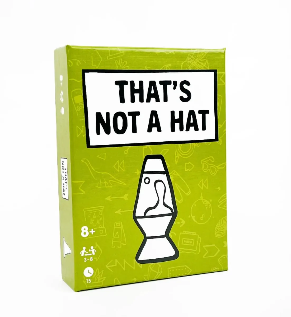 Gioco da tavolo That's Not a Hat Happy Party Game Set con carte base ed estese per 3-8 giocatori per tutte le età: bluff divertenti e memoria — image 8