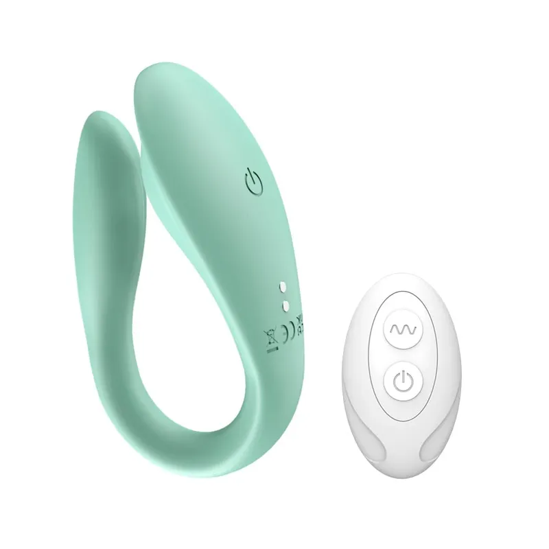 Vibradores consoladores vaginales con Control inalámbrico para parejas, estimulador de clítoris Anal y punto G, vibrador Dual, 18 juguetes sexuales para mujeres