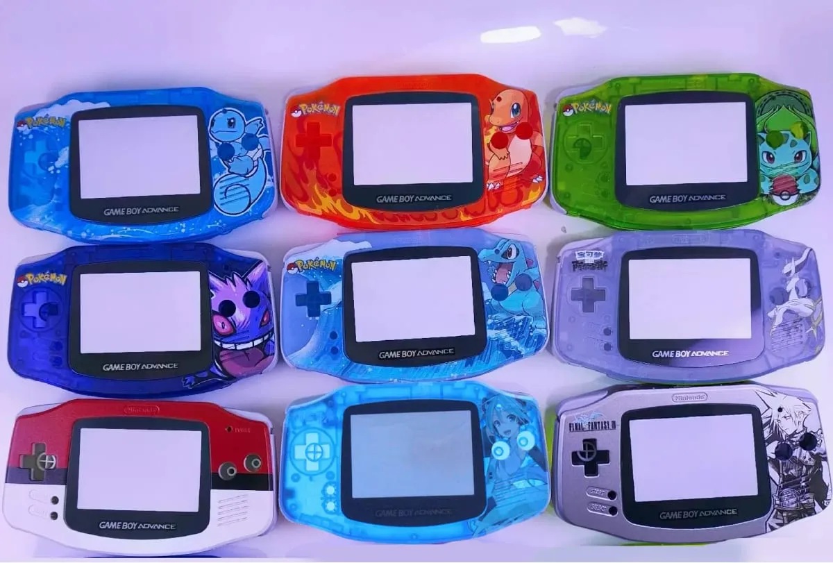 Pokémon GBA Shell IPS Full Set Housing Shell Cover para sa Console GBA Case Shell — image 1