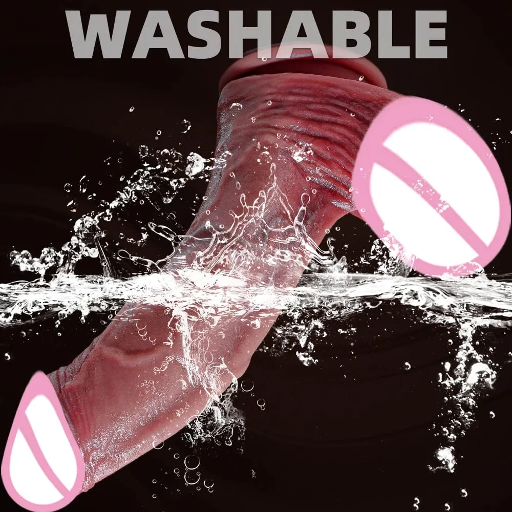 Huge Realistic Dildo Fantasy Long Penis Big Dick Suction Cup Dildos Vagina Massager Giant Anal Plug Sex Toys For Women Men — image 5