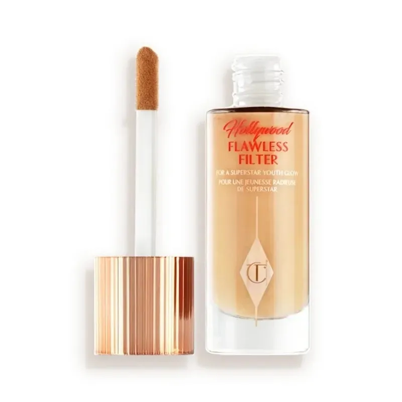Charlotte Tilbury Liquid Foundation Cushion Foundation Setting Spray Pressed Powder Concealer Φυσικό ενυδατικό άψογο μακιγιάζ — image 14