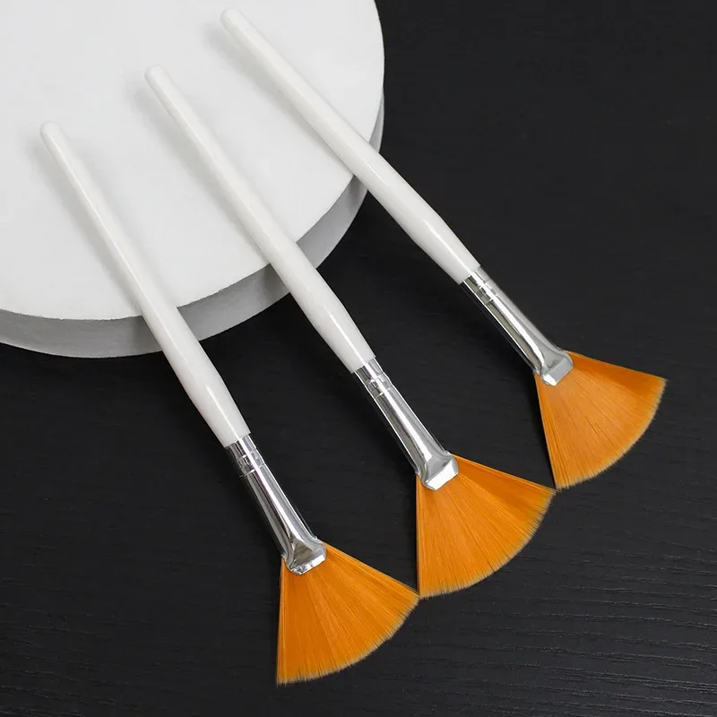 3-10pcs 실용적인 페이셜 브러쉬 DIY 페이스 마스크 브러쉬 세트 소프트 팬 메이크업 브러쉬 여성용 화장품 도구 뷰티 메이크업 브러쉬 — image 8