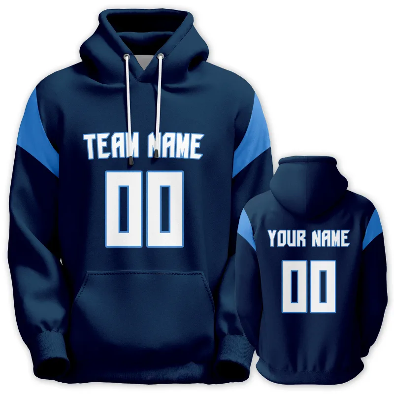 Herren-Fußball-Hoodie, personalisierbar, bedruckt, Teamname, Nummer, Sweatshirt, Spieltag, Pullover, Geschenk — image 14