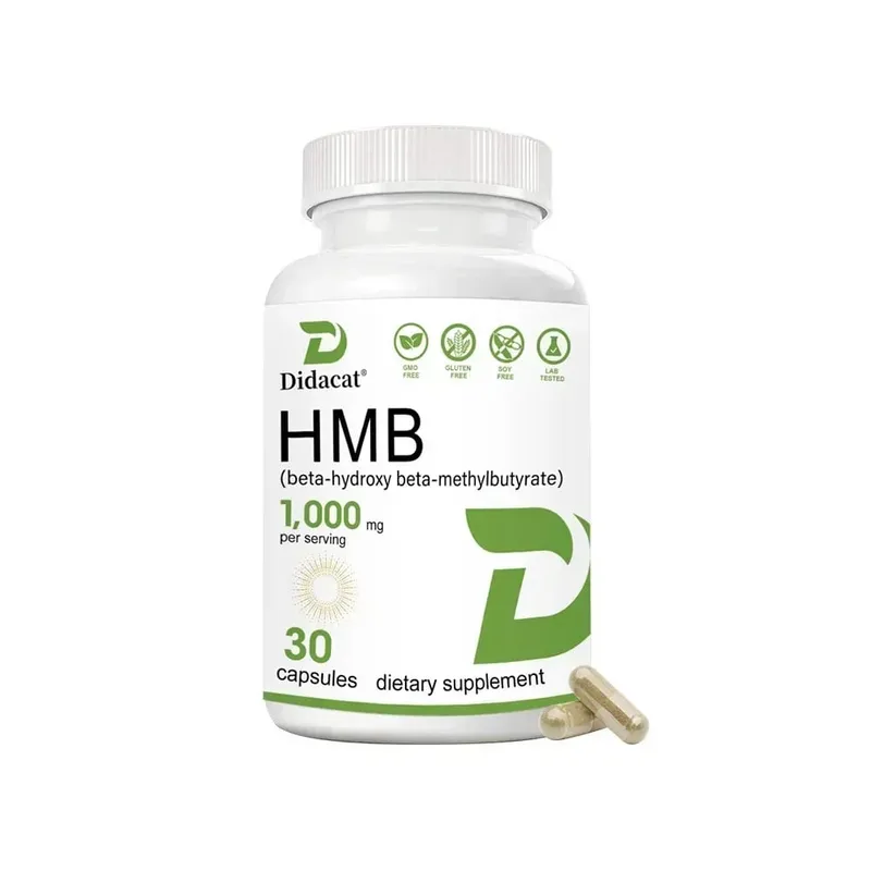 Super Strength HMB Supplement 1000mg per Serving with Vitamin D3 to Help Muscle Growth Lean Muscle Mass & Workout Recovery — image 8
