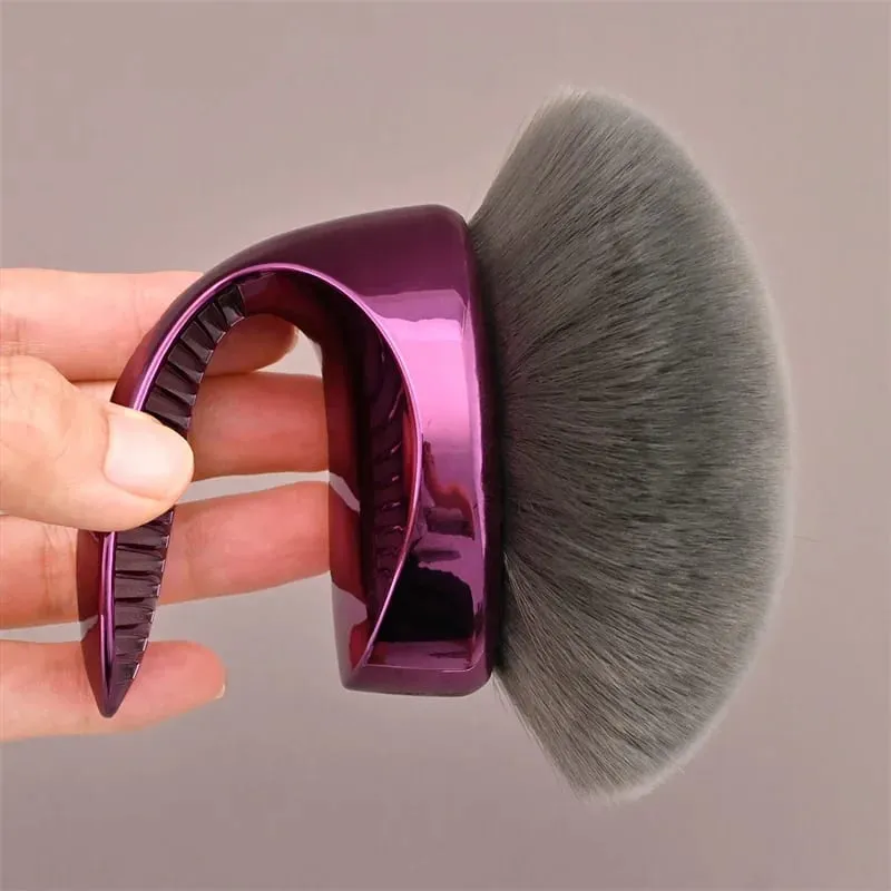 Extra grote lichaamsmake-upborstel voor zelfbruiner Beenmake-up en bronzer Zelfbruinende applicator Brede ronde kop Blur Body Kabuki-borstels — image 2