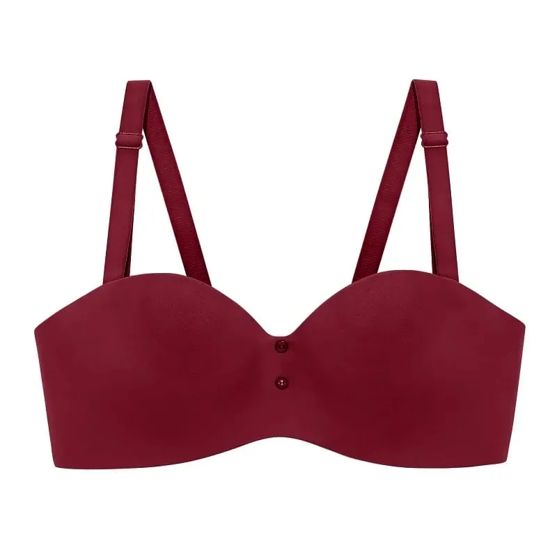 Seamless Sexy Bras Women Invisible Brassiere Adjustable Push Up Bras Female Comfortable Underwear Laides Solid Color Lingerie — image 14