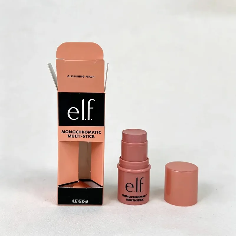 ELF Uniwersalny róż w sztyfcie „trzy w jednym” Wysoki połysk Contour Natural Nude Makeup Sztyft do makijażu ust i policzków — image 10
