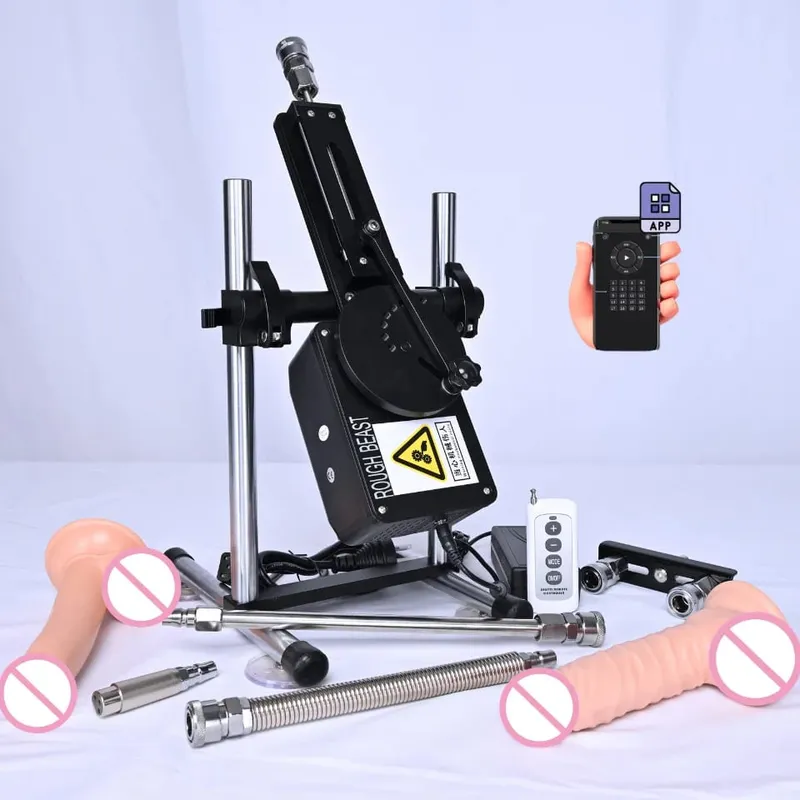 Kaba Beast A5/A6 70W Seks Makinesi APP Kontrolü ile Otomatik Mastürbasyon Yapay Penis Çiftler için Kadın Erkek Yetişkin Erotik Oyuncaklar Sextoy — image 9