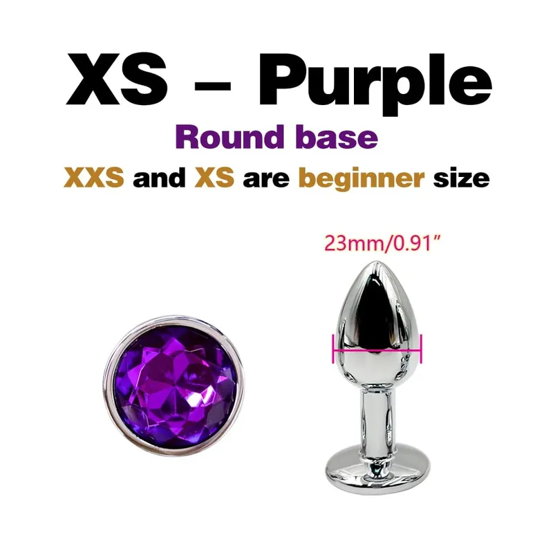 Tapón Anal de Metal con Base de gemas para principiantes a expertos, consoladores de masaje de punto G con tapón Anal de 5 tamaños, juguetes sexuales para parejas femeninas/masculinas para adultos — image 23
