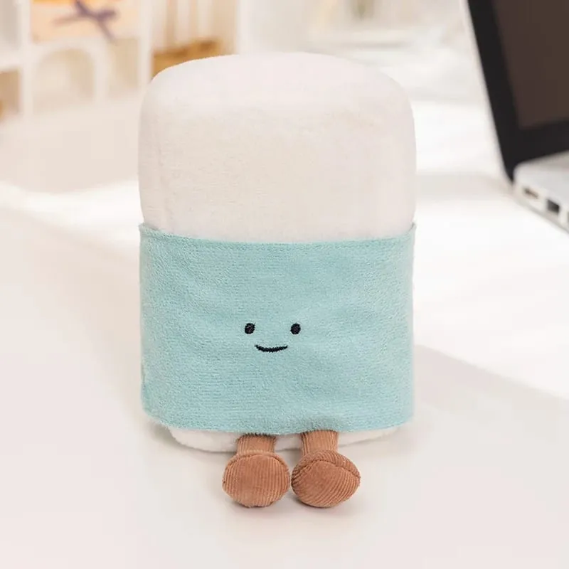 Kawaii Briefpapier Rohstoff Plüsch Spielzeug Gefüllte Humanoiden Herrscher Buch Bleistift Spitzer Radiergummi Kissen Dekoration Geschenk — image 14
