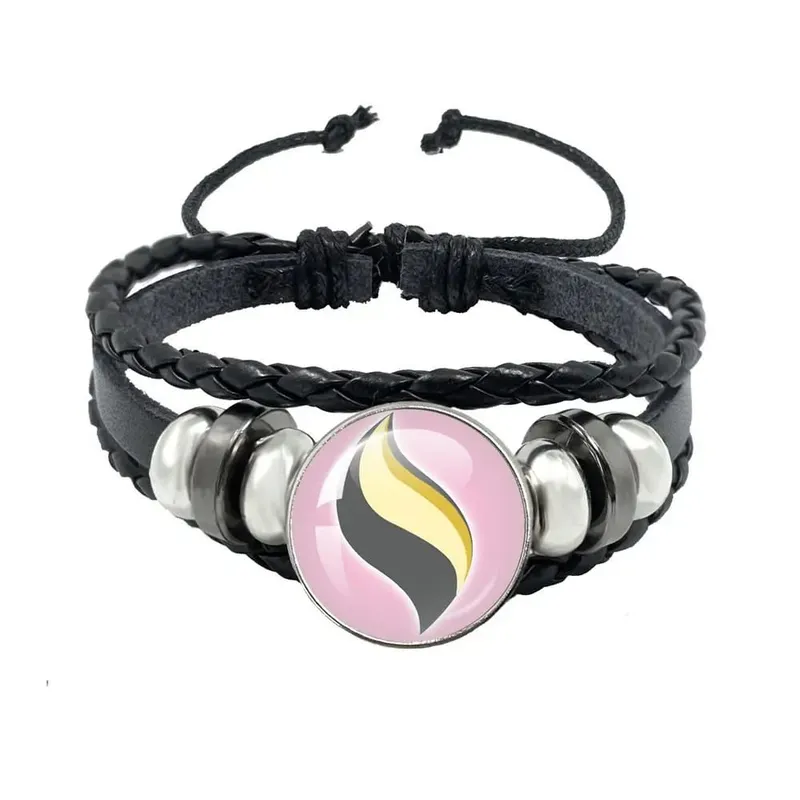 Llavero Pokémon Mega Stone, periférico de animé, creatividad, moda exquisita, hebilla de cuerda de cuero negro, tendencia — image 26