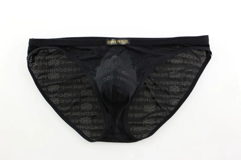 Brave Person ผู้ชายใหม่ String บิกินี่กางเกงบุรุษโปร่งใสสบาย Ropa ภายใน Hombre — image 33