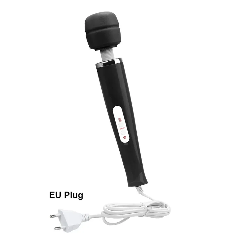 33cm gros vibrateurs ue US Plug baguette magique pour les femmes stimulateur de Clitoris de mamelon Plug Anal Vaginal gode masturbateur féminin jouet sexuel — image 12