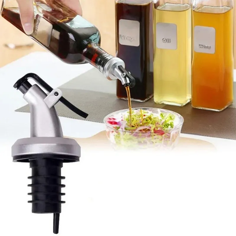 Auslaufsichere Olivenöl-Spenderflasche mit Capwine-Verschluss zum Ausgießen von Essig, Soße, Wein oder Salatdressing — image 2