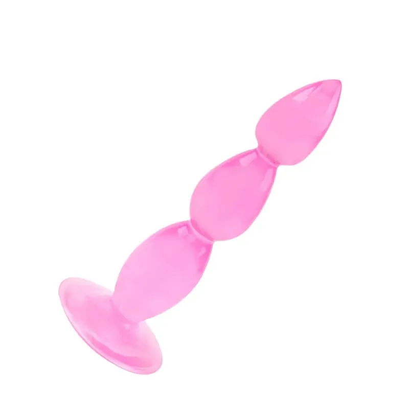 Perline plug butt Plug anale morbido con ventosa ano Toys Big Balls Silicone G-Spot Stimolante Butt Plugs Giocattoli adulti del sesso per coppia — image 9