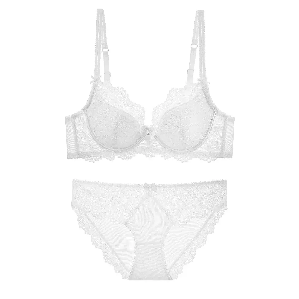 Sexy Minimizer-BH aus französischer Spitze, bequem, weich, mit Bügel, Anti-Durchhängen, reiner Wunsch, vollfiguriger Büstenhalter, 32-38 A-C