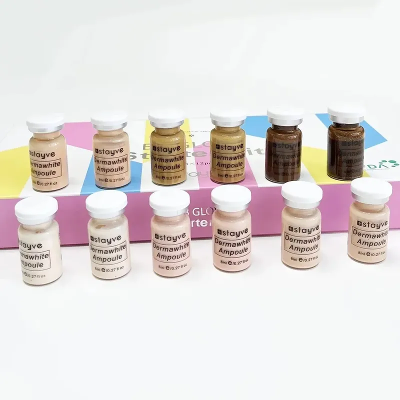 Stayve – BB crème coréenne brillante, Kit de démarrage pour débutant, fond de teint hydratant au Peptide de Niacinamide, soins pour la peau, sérum Essence, 5 pièces — image 4