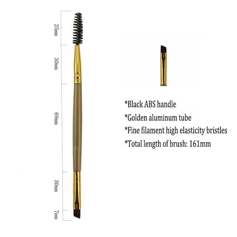 Nuovo Pennello per sopracciglia Pennello per eyeliner per sopracciglia Pennello per correttore Pennelli per trucco professionale Microbrashi per ciglia HZS03 — image 13