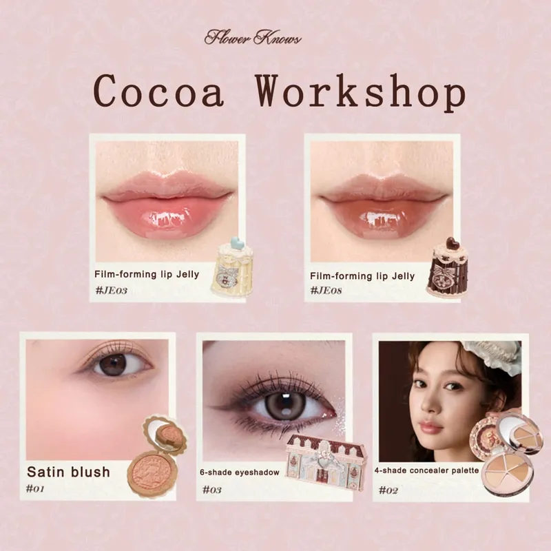 Neu eingetroffen: Flower Knows The Sweetie Bear Collection Mini Setting Powder Cookie Perfume und Dual Ended Brow Gel und Pencil — image 11