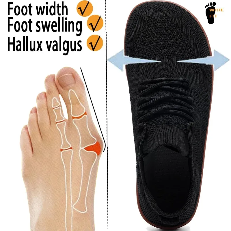 Minimalistische Barfußschuhe, Unisex, leicht, atmungsaktiv, Null-Sohlen, breite Zehen, Herren-Laufschuhe, Outdoor-Freizeit-Walking-Schuhe — image 3