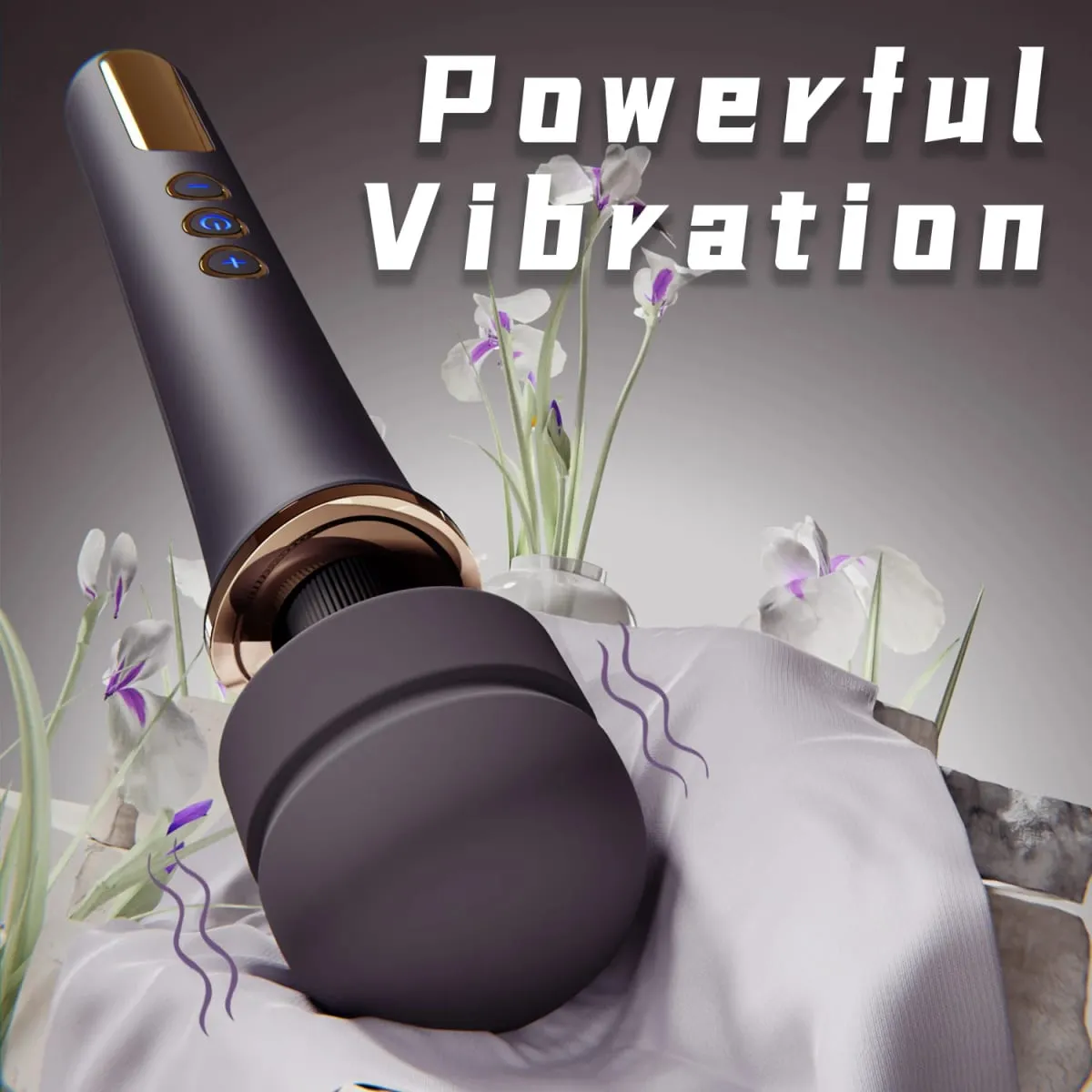 Hochleistungs-AV-Stab-Massagegerät zur Stimulation der Klitoris, leises, wasserdichtes G-Punkt-Sexspielzeug für Erwachsene für Frauen, Vibrator, intimes Vergnügen — image 2