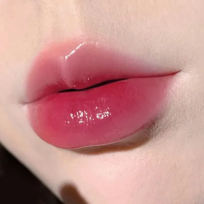 Herorange Hydrating Gloss Lip Tint Watery Texture ริมฝีปากแก้วอวบอิ่ม Long Lasting Non-Dry Dating Daily Makeup