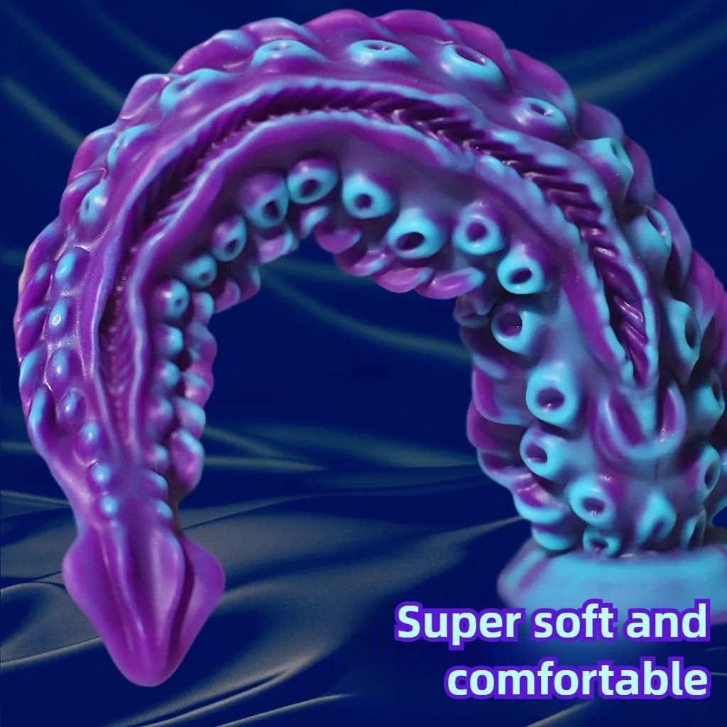 Fantasy Octopus Tentacle Anální dildo Dlouhá penetrační zástrčka Realistický stimulátor Gspot Sexuální hračka anální dilatátor 18+ — image 4