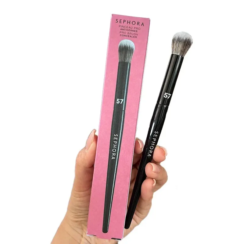 Professional Makeup Brushes Black Face Powder Blush Contour Eye Shadow Crease Blending Cosmetic Tools with box — image 14