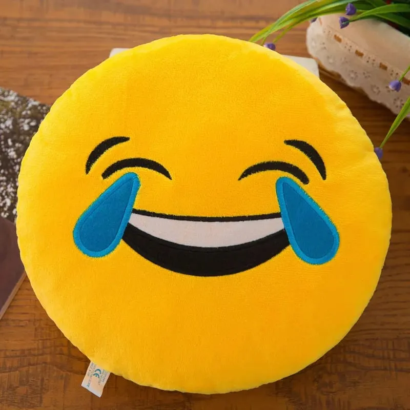 หมอนตุ๊กตาหน้ายิ้ม Meme Emoji ขนาด 32 ซม. หมอนกอดนุ่มสุดน่ารักสำหรับส่วนที่เหลือนอนและเบาะ - ของขวัญของเล่น — image 12