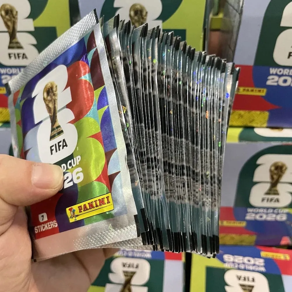 2026 FIFA World Cup Panini Collectible Sticker Set With Matching Album 50 Packs 7 Stickers Each Total 350 For Sports Fans — image 5