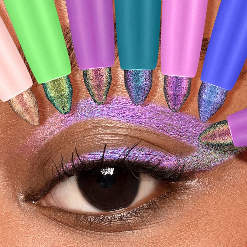 Chameleon Eyeliner Stick ปากกา Glitter อายแชโดว์กันน้ำ Shimmer Eye Liner ปากกา Shiny High-gloss เครื่องสำอางค์ Beauty Make Up — image 2