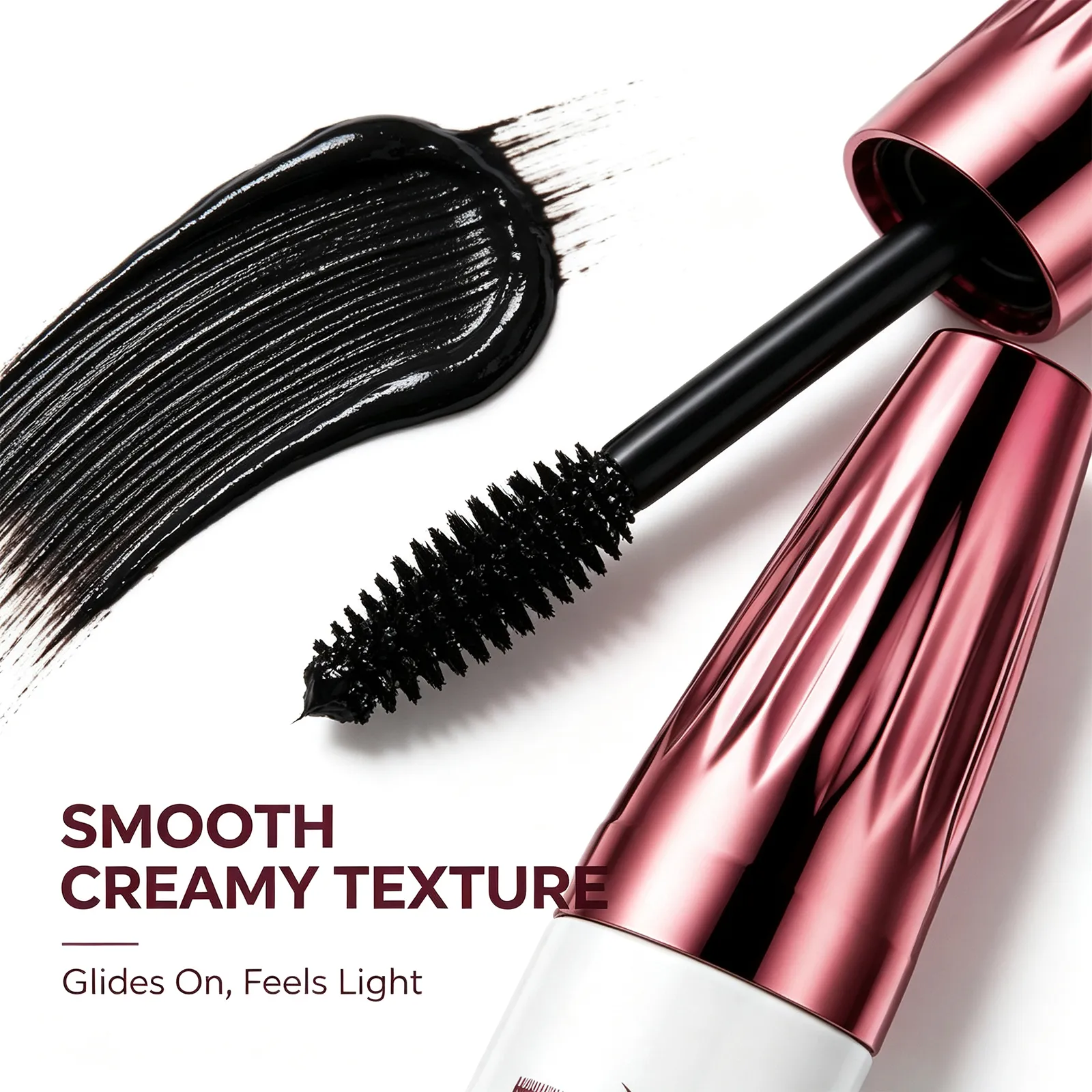 7D Volumizing Mascara Kalis Air Semulajadi Lembut Licin Ringan Tahan Lama Kalis Noda Solekan Mata Hitam — image 4