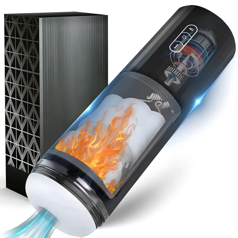 Automatico 9 vibranti e 7 spinte masturbazioni maschili macchina del sesso giocattolo pompino succhiare masturbatore per uomini giocattoli per adulti
