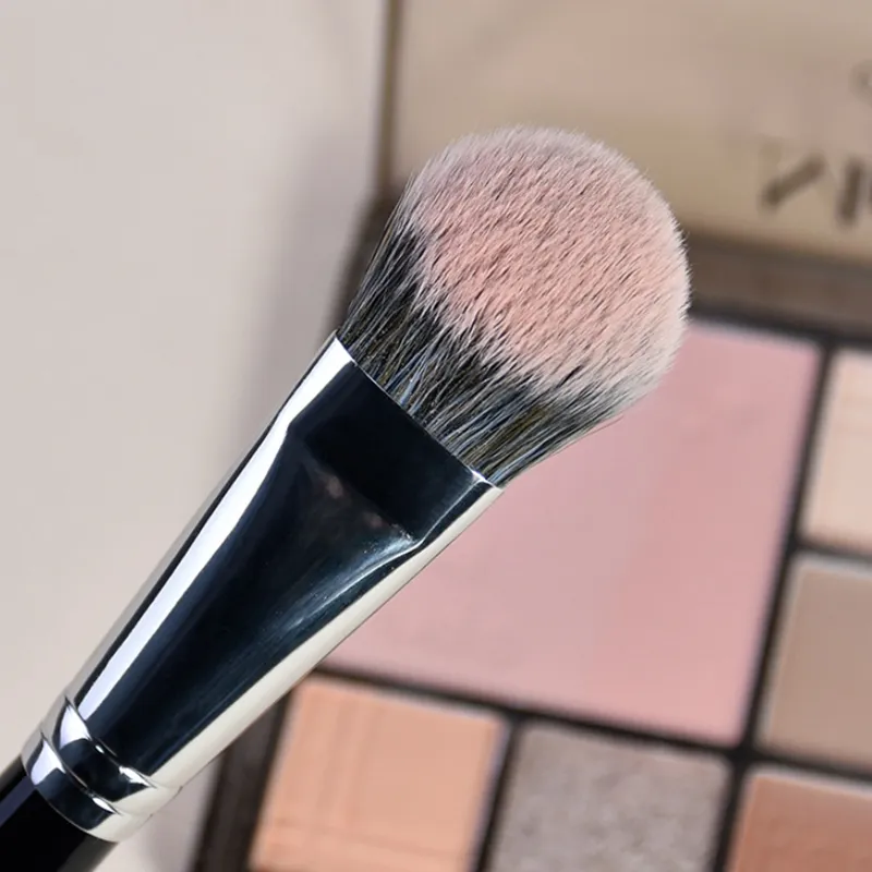 Pennello per fard inclinato Pennelli per trucco scultoreo per fard sintetico morbido Piccoli precisi per polvere Lucida per donna Strumenti cosmetici di bellezza. — image 2
