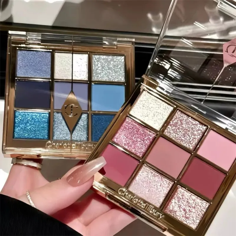 CT Easy-to-use 4-shade 9-shade Eyeshadow Palette Charlotte Tilbury Lip Balm Pillow Talk Big Lip Plumpgasm Lip Blush Makeup Gift — image 5
