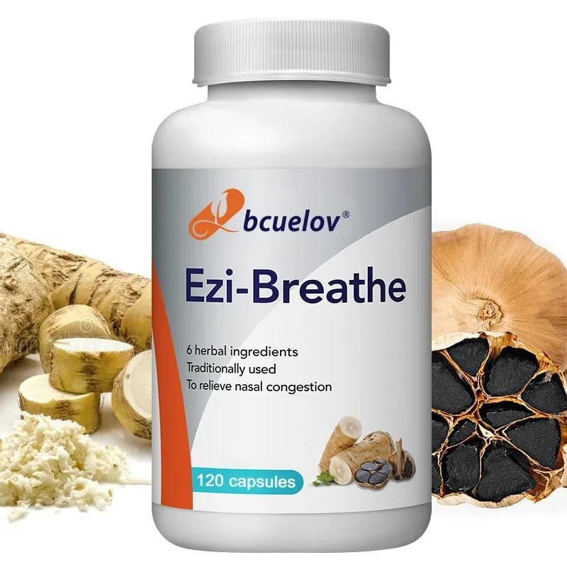 Relieves Nasal Congestion Capsules Improve Respiratory Health Help Clears Airways Natural Supplement — image 1