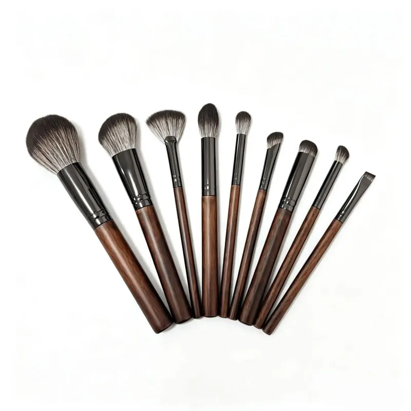 9 pièces fard à paupières pinceaux de maquillage professionnel pli mélange Shader kist dlya teney brovey brochas maquillaje outil de beauté cosmétique — image 4