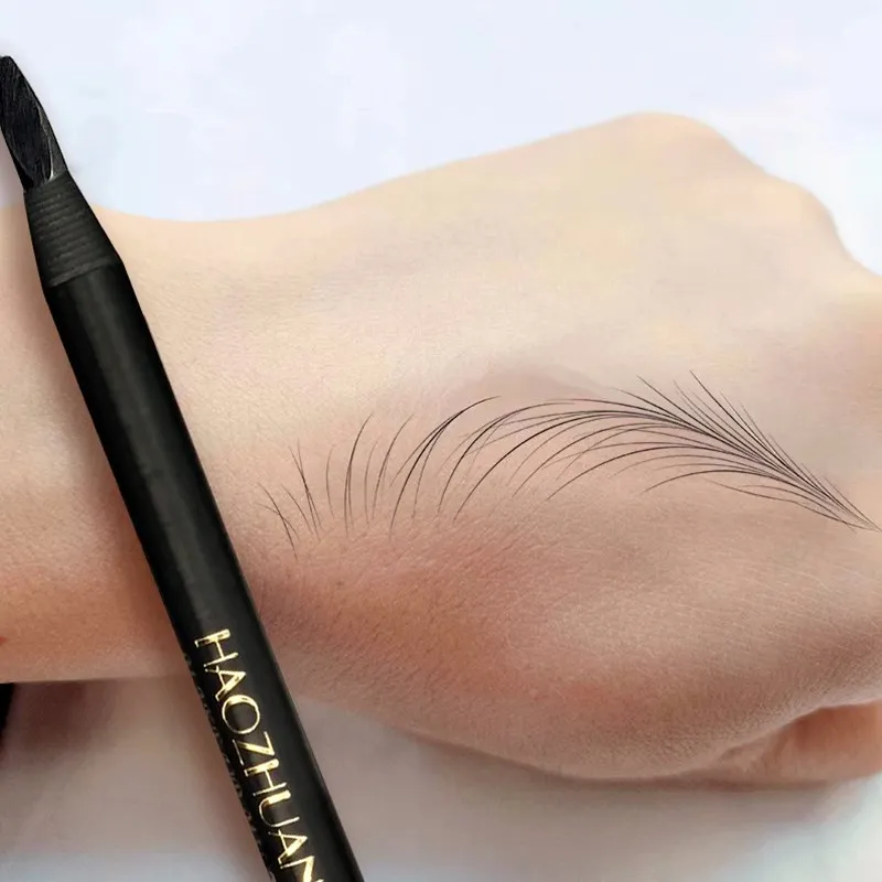 Penna per sopracciglia dura per microblading Sopracciglia selvagge naturali Matita per potenziatori di definizione delle sopracciglia Matita impermeabile a lunga durata — image 2