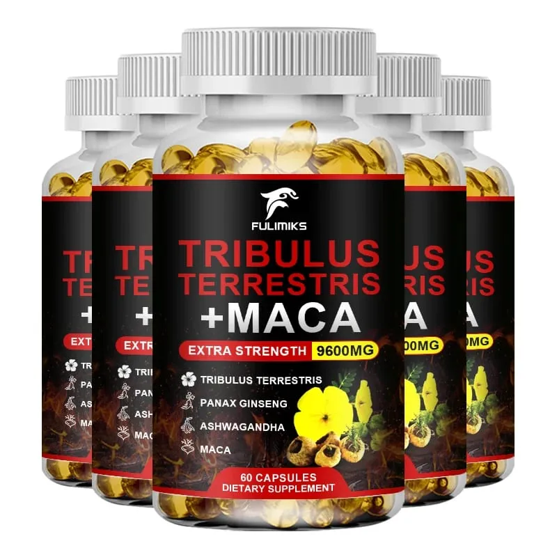 Tribulus Terrestris + Maca Capsules 9600MG with Ginseng & Ashwagandha Supports Energy Stamina & Muscle Performance — image 11