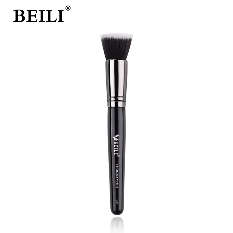 1/3 Chuyên Nghiệp Cổ Điển Tự Nhiên Mắt Trang Điểm Bộ Phấn Mắt Lông Mày Pha Trộn Màu Khói Đen Làm Đẹp Cọ Trang Điểm — image 9