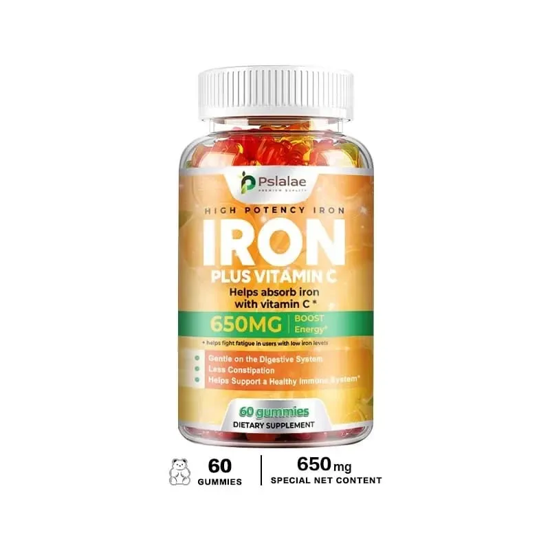 Iron Gummies 650 Mg - Promotes Red Blood Cell Production Relieves Fatigue Gently Absorbs Iron and Improves Energy — image 10