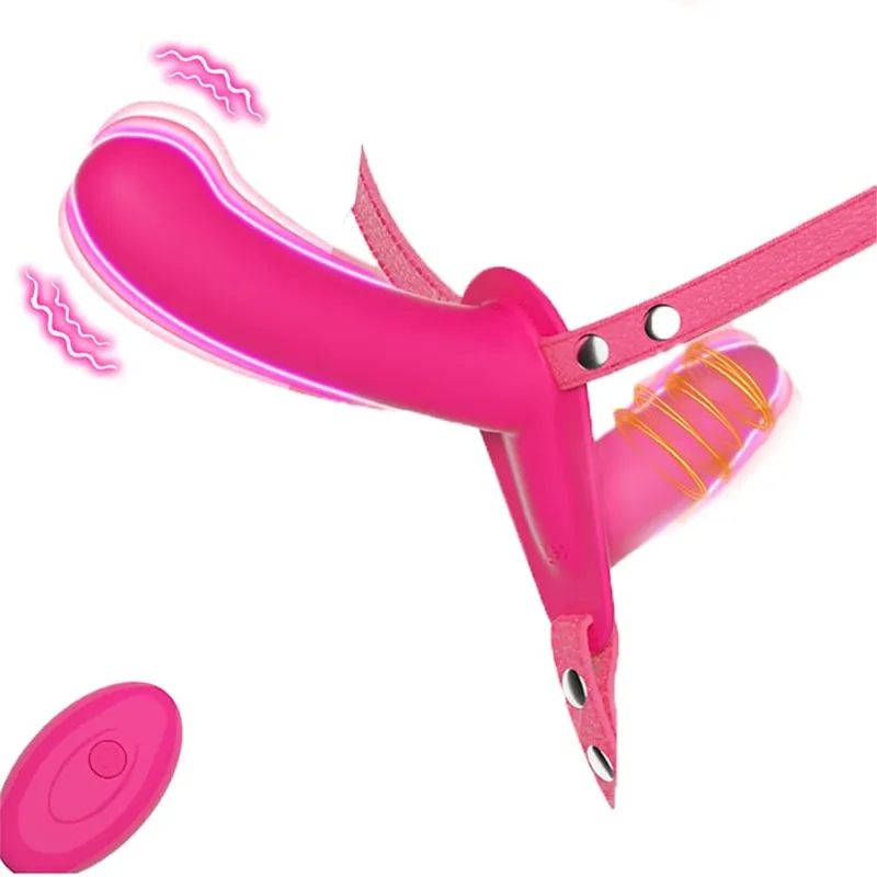 Consolador con correa y arnés ajustable, consolador doble realista portátil, vibradores, Juguetes sexuales para adultos para mujeres lesbianas — image 8