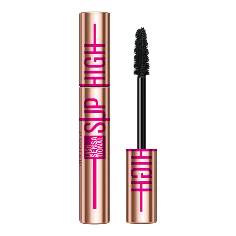 Rímel fino y grueso, maquillaje de ojos natural resistente al agua duradero, pestañas rizadas