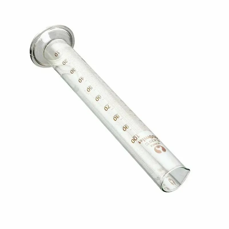 1PCS Cilindro graduato in vetro 5ml 10ml 25ml 50ml 100ml 250ml 500ml Cilindro graduato per laboratorio Suppy/cucina — image 5