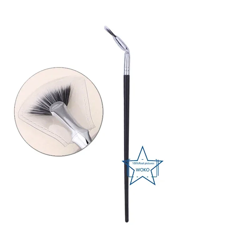 แปรงขนตาพัดลม Bent Lash แปรงพัดลม แปรงขนตา แปรงพัดลมขนาดเล็ก Professional MINI แปรงขนตา Make Up TOOL